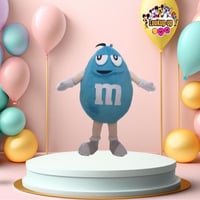 ملابس تنكرية شخصية منمينز ازرق