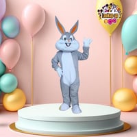 ملابس تنكرية شخصية الأرنب الفضي
