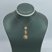 عقد الرمش متوفر الفيروزي والسادة والزيتي عيار 21