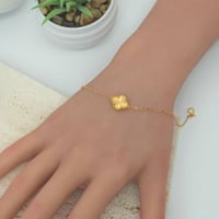 اسوارة فان كليف بشكل حبه حجم كبير ذهب عيار 21 بوزن...