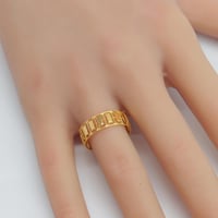 دبلة ذهب عيار 21 وزن 1.7 جرام