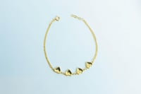 سوارة ذهب عيار 18 وزن 2.3 جرام