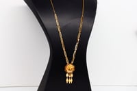 سبحة ذهب تصميم الوردة عيار 21