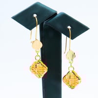 احلى حلق ذهب عيار 21 ناعم بتصميم فاخر وزن 2 جرام