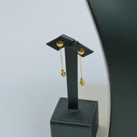 افخم طقم ذهب الببلز عيار 21 المميز وزن 3.4 جرام