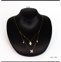 سلسال ذهب دورين تصميم الماسي عيار 18 وزن 1.1 جرام