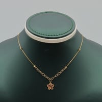 عقد ذهب عيار 18 وزن 1.76 جرام