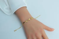 سوارة ذهب عيار 18 وزن 2.3 جرام