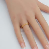 دبلة ذهب عيار 21 انفينتي رفيعة وزن 0.66 جرام