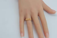 سوارة ذهب الدوريكاء عيار 21 وزن 16.8 جرام