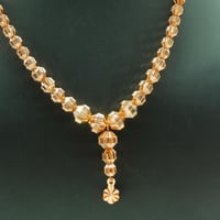 عقد ذهب عيار 21 المسبحة الراقية وزن 10.6 جرام