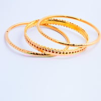 بكج غوايش ذهب عيار 21 بتصميم كوبرا مع الشومية وزن...