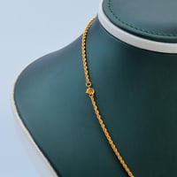 سلسال ذهب تصميم روبيرتو كوين عيار 21 وزن 4.6 جرام