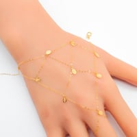 كف ذهب عيار 21 وزن 0.9 جرام