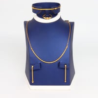 طقم ذهب المبروم عيار 21