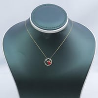 سلسلة ذهب عيار 18 لمعة القلب الألماسي وزن 1.19 جرا...