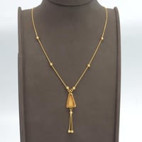 سبحة ذهب عيار 21 وزن 3.65 جرام