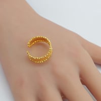 افخم خاتم ذهب عيار 21 بتصميم دوريكاء وزن 3.4 جرام