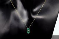 سلسال ذهب تصميم الماسي عيار 18 متوفر باللون (الابي...