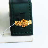 طقم ذهب تصميم الباولاء إيطالي عيار 21 وزن 17.85 جر...