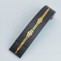 سوارة ذهب عيار 21 وزن 7.61 جرام