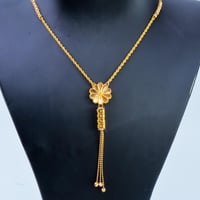 سبحة ذهب الوردة عيار 21 وزن 5.15 جرام