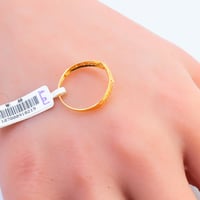 خاتم ذهب غصن الزيتون عيار 21