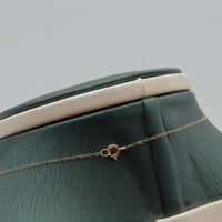 تشوكر ذهب عيار 18 تصميم الماسي وزن 1.62 جرام