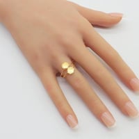 خاتم ذهب عيار 21