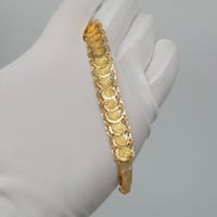 اسوارة الجنيهات المميزه ذهب عيار 21 وزن 10.1 جرام