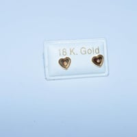 حلق طبي ذهب للمواليد عيار 18 وزن 0.3 جرام – تصميم...