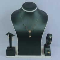 طقم ذهب ناعم عيار 18 وزن 2.55 جرام