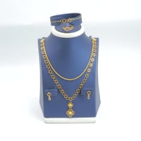 طقم ذهب دورين عيار 21 وزن 10.07 جرام