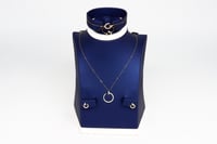 طقم كارتير ذهب تصميم المسمار الفاخر عيار 18 وزن 2....