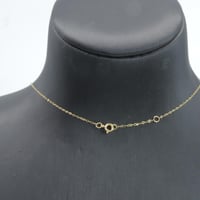 تشوكر ذهب نواعم تصميم الماسي عيار 18 وزن 1 جرام