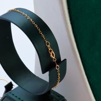 طقم ذهب تصميم كرات الدوريكاء عيار 21 وزن 7.10 جرام