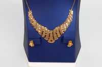 طقم ذهب طوق عيار 21 وزن 7.9 جرام