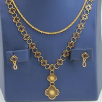 طقم ذهب دورين عيار 21 وزن 10.07 جرام