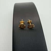 حلق ذهب الجنية عيار 21 وزن 1.36 جرام