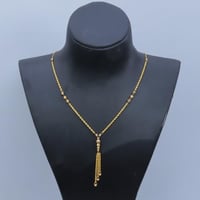 سلسال ذهب طويل عيار 21 المميز بوزن 3.4 جرام