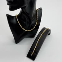 كلكشن عقد المبروم مع الاسوارة مطعم بالؤلؤ الزراعي...