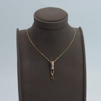 عقد ذهب البوشرون عيار 21 وزن 3.28 جرام