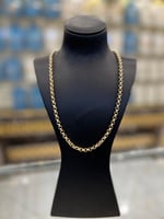 سلسال الشال تصميم حلقات الجنزير الدائرية عيار 18 و...