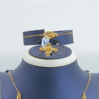 طقم ذهب عيار 21 وزن 13.3جرام