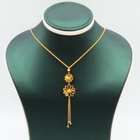 سبحة ذهب الوردة الترند عيار 21 وزن 5.33 جرام - فخا...