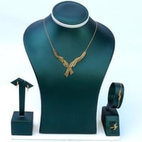 طقم ذهب طوق عيار 21 وزن 4.22 جرام