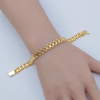 سوارة ذهب الرولكس عيار 21 وزن 9.8 جرام