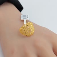 خاتم ذهب عيار 21 وزن 2.07 جرام