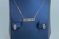 طقم ذهب المسيكاء تصميم الماس عيار 21 وزن 8.4 جرام