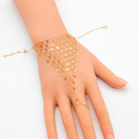 كف ذهب عيار 21 وزن 4.44 جرام